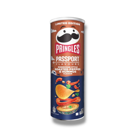 Pringles Roasted Pepper & Hummus 165g 🇵🇱