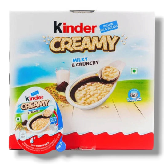 Kinder Creamy Milky & Crunchy 24x19g 🇮🇳