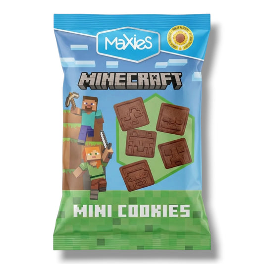 Maxies Minecraft Mini Cookies 100g