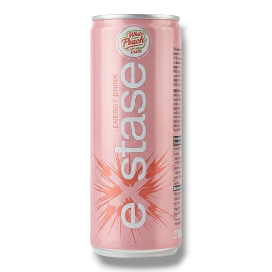 Extase Energy Drink White Peach 250ml
