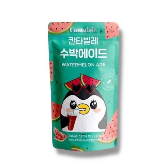 CANTABILE Watermelon Flavored Ade 230ml 🇰🇵
