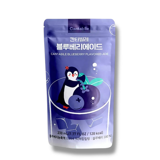 CANTABILE Blueberry Flavored Ade 230ml 🇰🇵