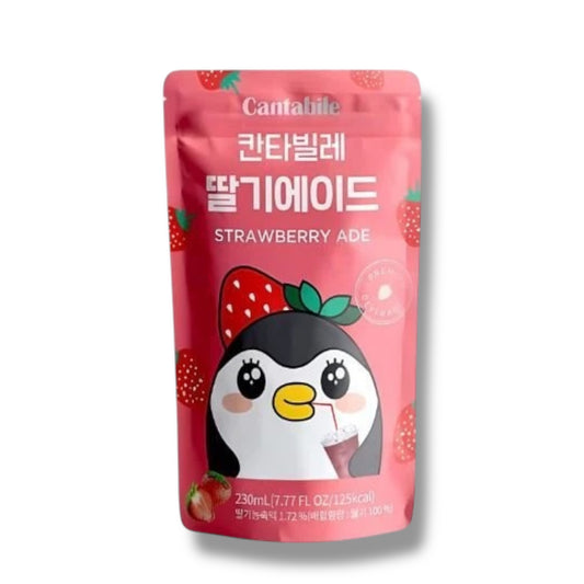 CANTABILE Strawberry Flavored Ade 230ml 🇰🇵