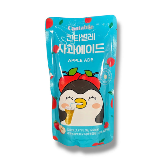 CANTABILE Apple Flavored Ade 230ml 🇰🇵
