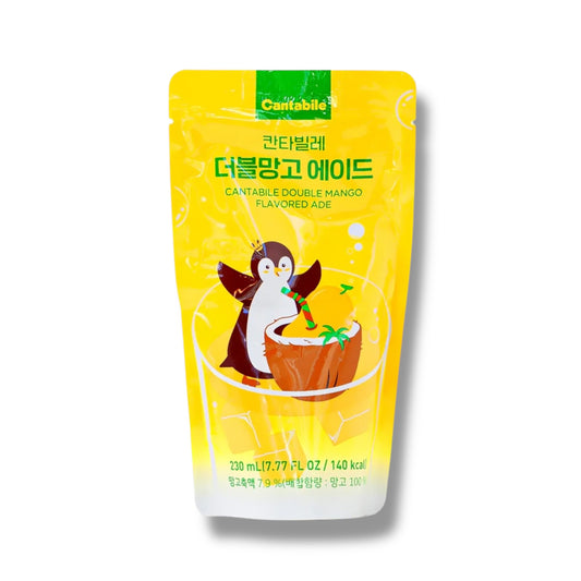 CANTABILE Double Mango Flavored Ade 230ml 🇰🇵