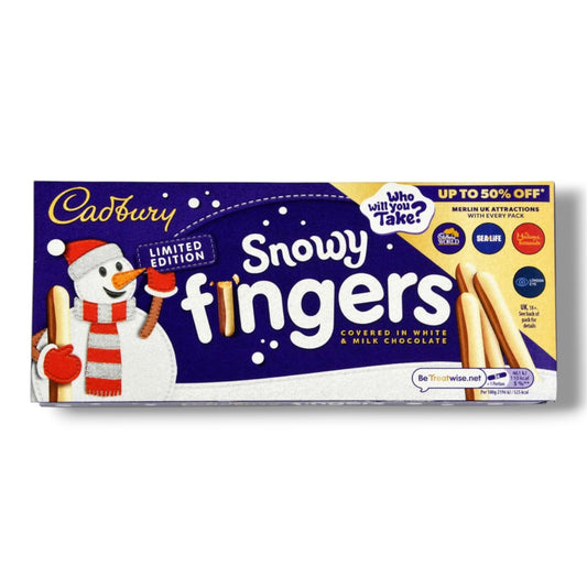 Cadbury Snowy Fingers England 115g
