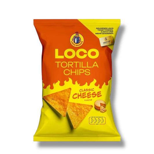 LOCO Tortilla Chips Classic Cheese 100g