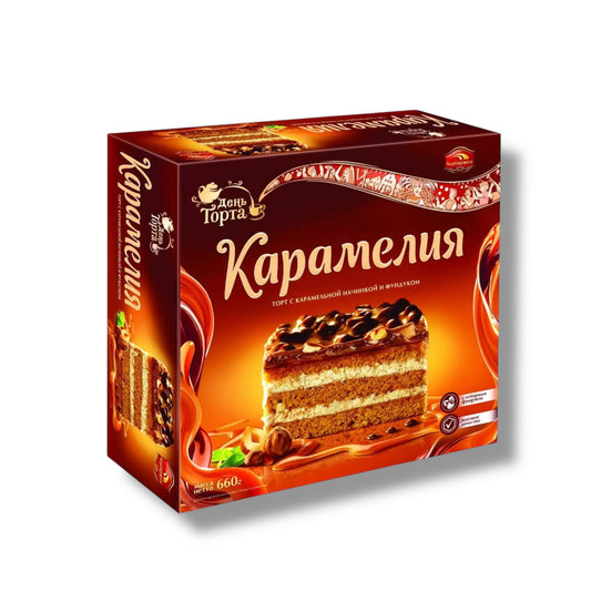 Cheryomushki Karameliya Haselnuss Torte 400 🇷🇺