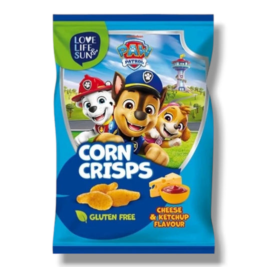 Paw Patrol Corn Crisps Cheese & Ketchup 50g