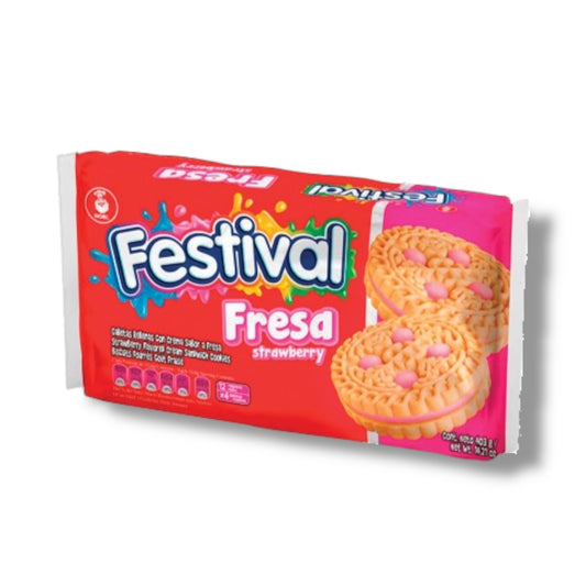 Festival  Fresa Strawberry 403g 🇨🇴