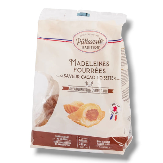 Pâtisserie Tradition Madeleines Cacao Noisette Frankreich 250g