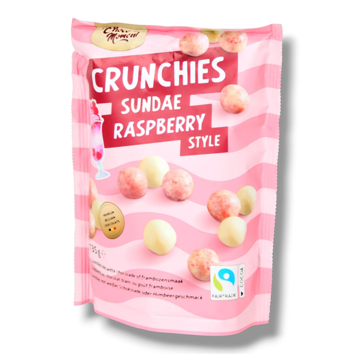 Choco Moment Sundae Crunchies Raspberry Style 135g
