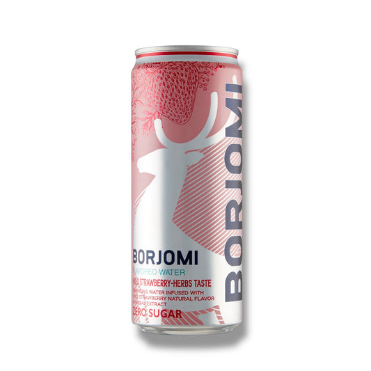 BORJOMI Wild Strawberry -Herbs Drink 330ml 🇷🇺
