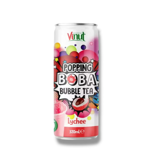 Popping Boba Bubble Tea Lychee 320ml 🇻🇳