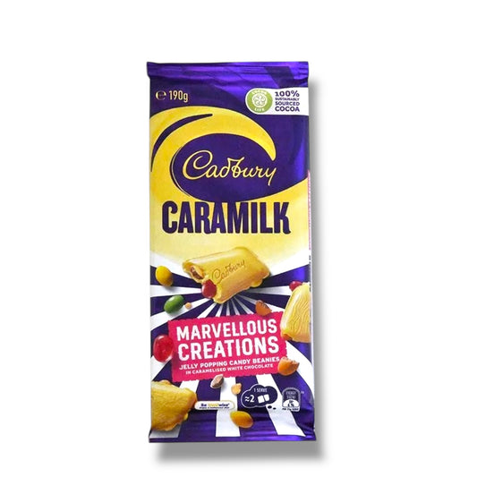 Cadbury Caramilk Marvellous Creations Jelly Popping Candy 190g 🇦🇺