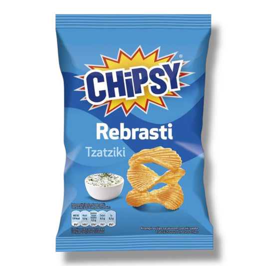 Chipsy Rebrasti Tzaziki 95g 🇷🇸