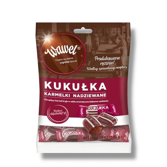 Wawel Caramels Kukulk Cocoa 120g 🇵🇱 MHD 09/2025