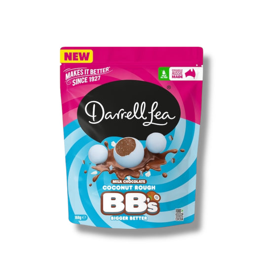 Darrell Milk Chocolate Coconut Rough BB's 168g 🇦🇺 MHD 09/09/2025