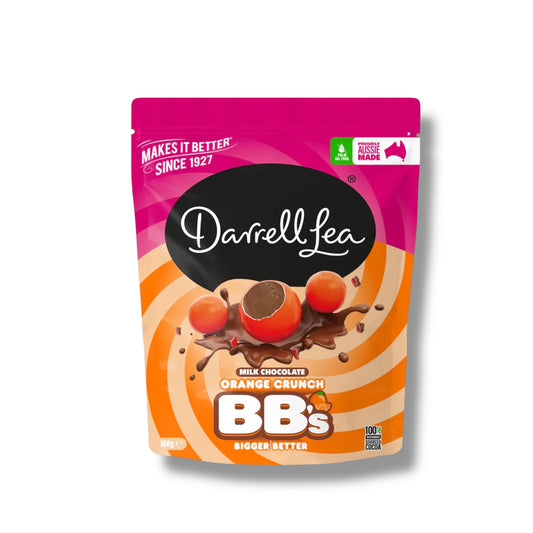 Darrell Milk Chocolate Orange Crunch BB's 168g 🇦🇺