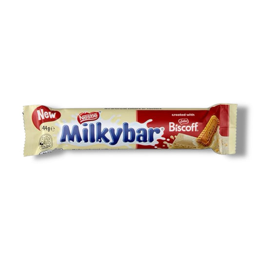 Milkybar Lotus Biscoff 44g 🇦🇺 MHD 08/2025