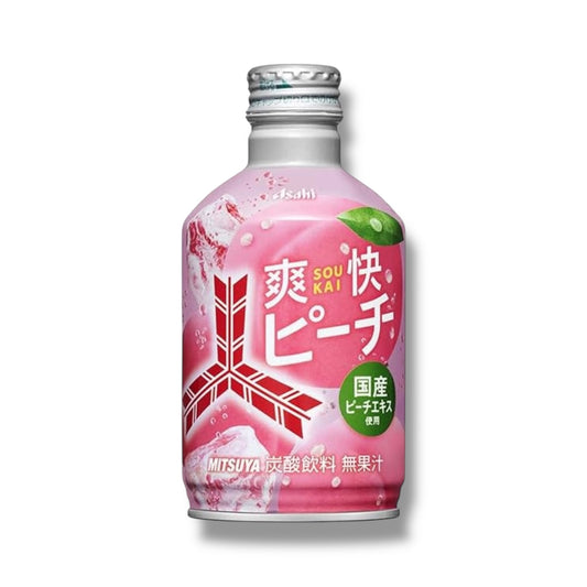 Asahi Mitsuya Peach Squash 300ml 🇯🇵
