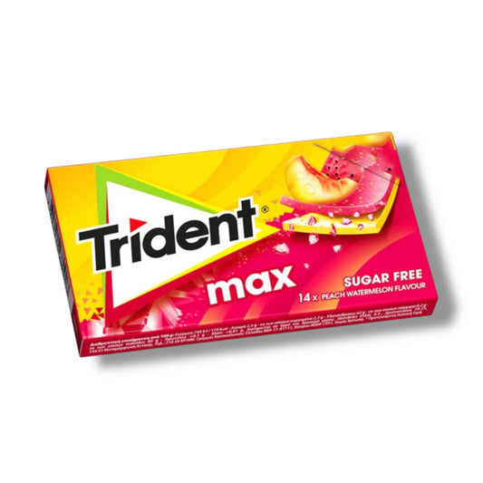 Trident Kaugummi Max Peach Watermelon 27g 🇺🇸