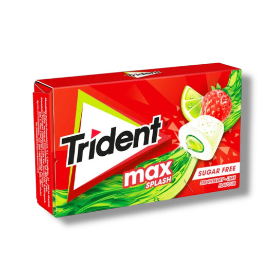 Trident Kaugummi Max Splash Strawberry Lime 22g 🇺🇸