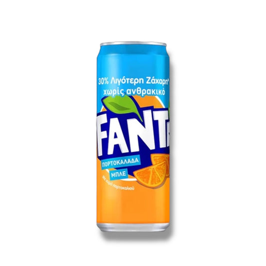 Fanta Orange Blue Greece 330ml 🇬🇷