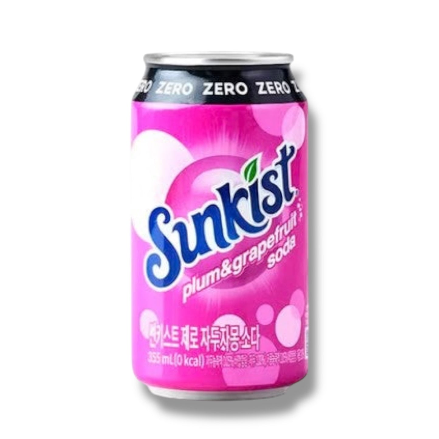 Sunkist Zero Plum & Grapefruit Soda 355ml 🇰🇷