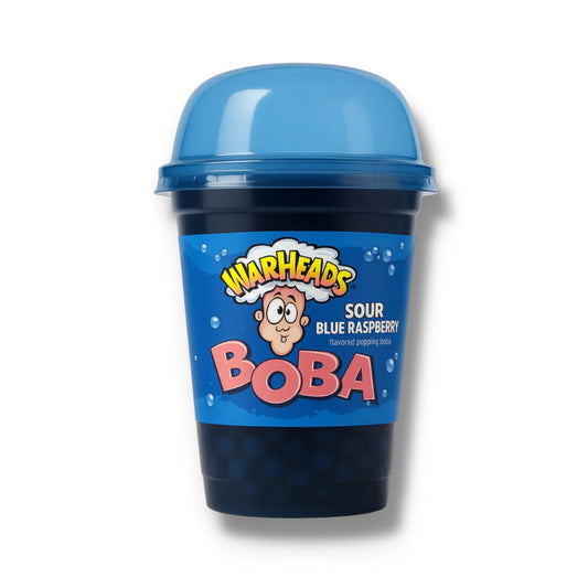 Warheads Boba - Sour Blue Raspberry 400ml 🇺🇸