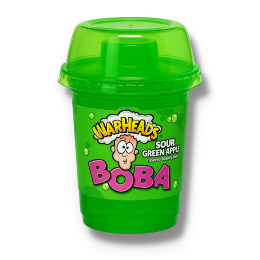 Warheads Boba - Sour Green Apple 400ml 🇺🇸