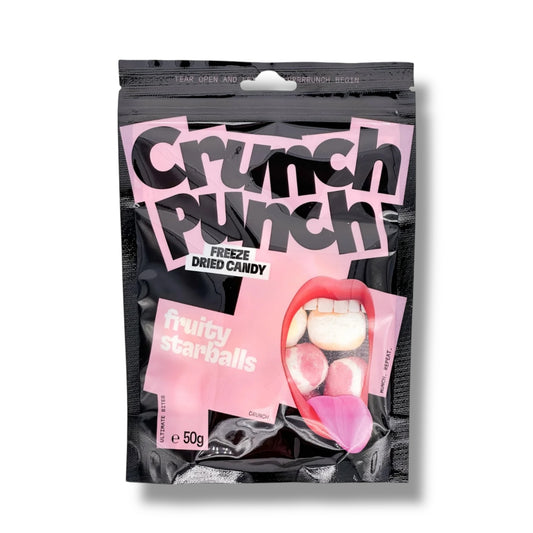 Crunch Punch Freeze Dried Candy Fruity Starballs 50g 🇧🇪