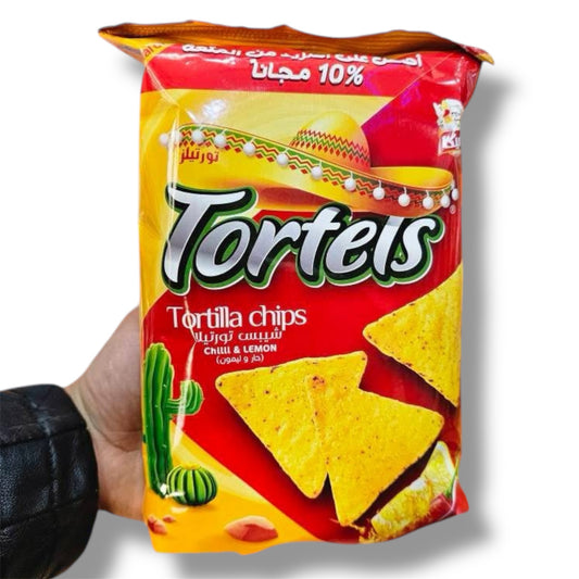 Tortels Tortilla Chips Chilli & Lemon 77g 🇸🇾