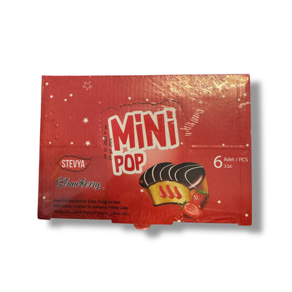 Mini Pop Strawberry Filled Cake 250g 🇹🇷