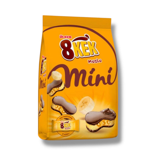 Ülker 8Kek Mini Muzlu Banana 162g 🇹🇷
