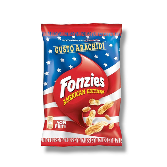 Fonzies American Edition Erdnuss 100g 🇮🇹 MHD 31/10/2025