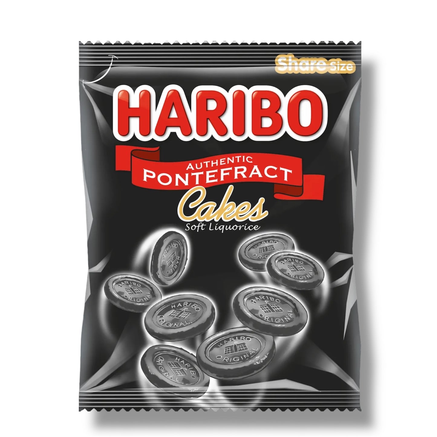 Haribo Liquorice Pontefract Cakes 160g 🇬🇧
