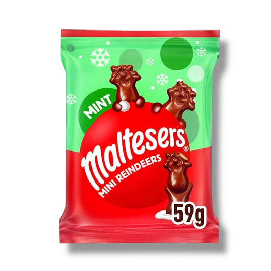 Maltesers Mini Mint Reindeers 59g 🇬🇧