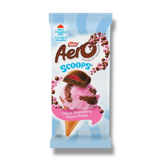 Aero Scoops Chocolate Strawberry 105g 🇨🇦