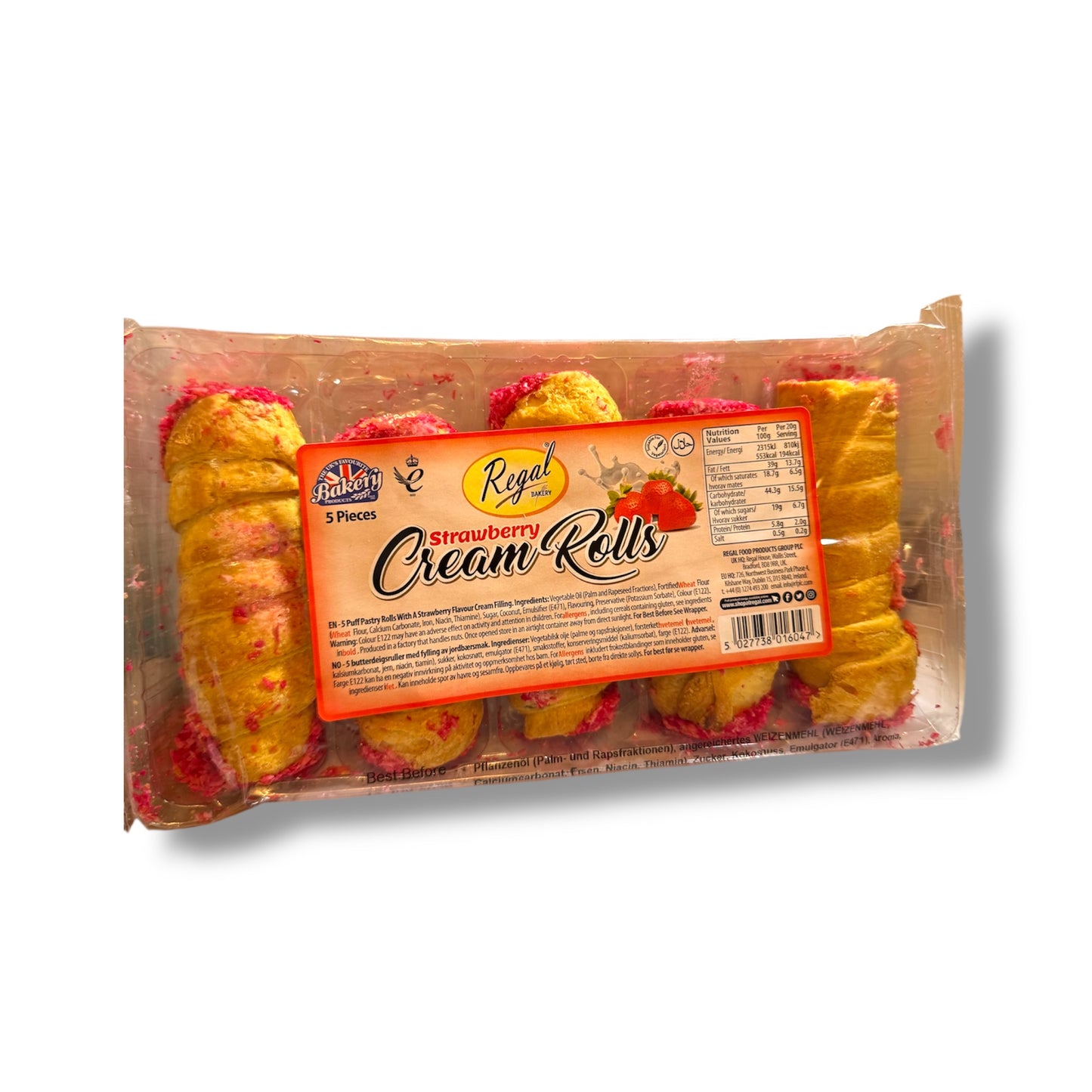 Strawberry Cream Rolls 100g 🇬🇧