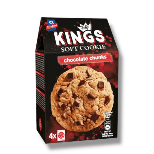 Kings Soft Cookies Chocolate Chunks 160g 🇬🇷