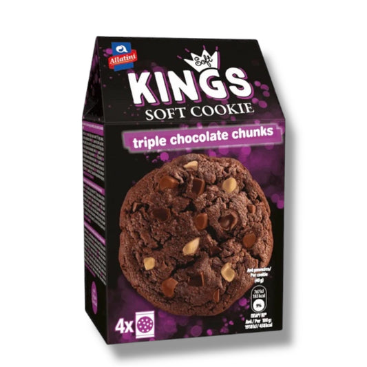 Kings Soft Cookies Triple Chocolate Chunks 160g 🇬🇷