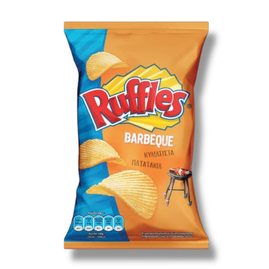 Ruffles BBQ Chips 120g 🇬🇷 MHD 07/11/2025