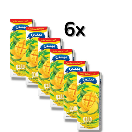 Beyti Tropicana Mango Juice 6x235ml 🇪🇬