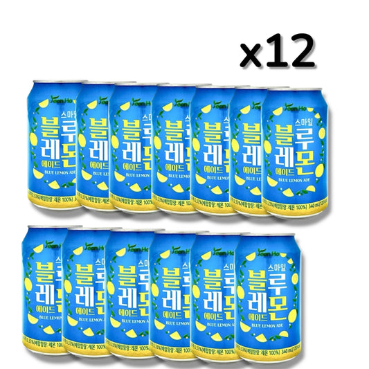 Yeonho Smile Blue Lemon Ade 12 x 340ml 🇰🇵 (inkl. Pfand)