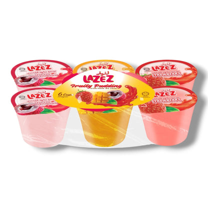 Lazez Fruity Jelly Wackelpudding mit Nata de Coco Malaysia 600g