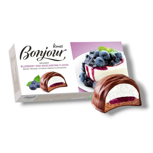 Konti Bonjour Dessert Blueberry & Mascarpone 223g 🇺🇦