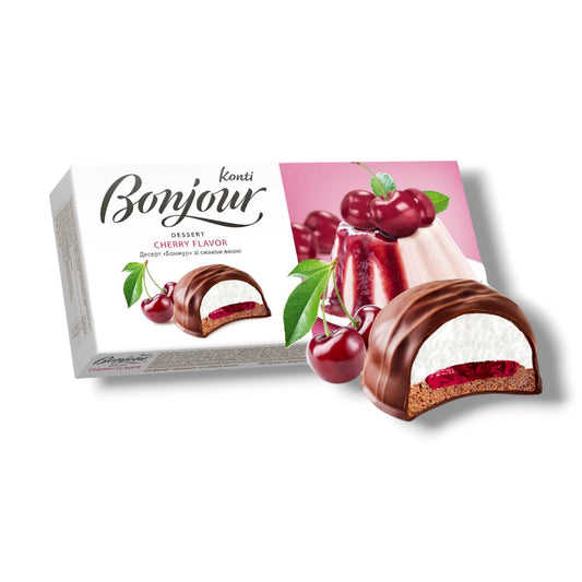 Konti Bonjour Dessert Cherry Flavour 223g 🇺🇦