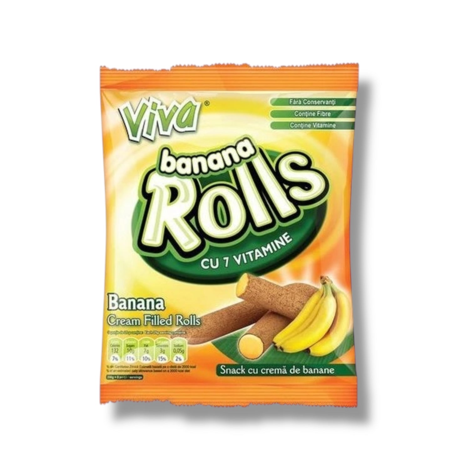 Viva Banana Rolls 100g 🇷🇴