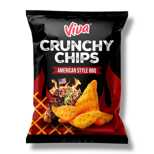 Viva Crunchy Chips American Style BBQ 100g 🇷🇴